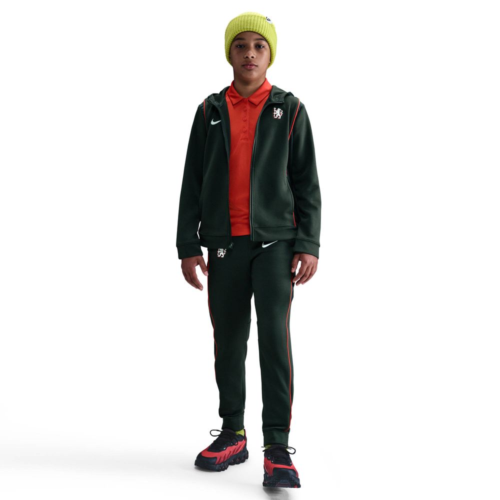 Nike Cfc Unswpolywvnovlytrksuit - outdoor green/speed red/phantom