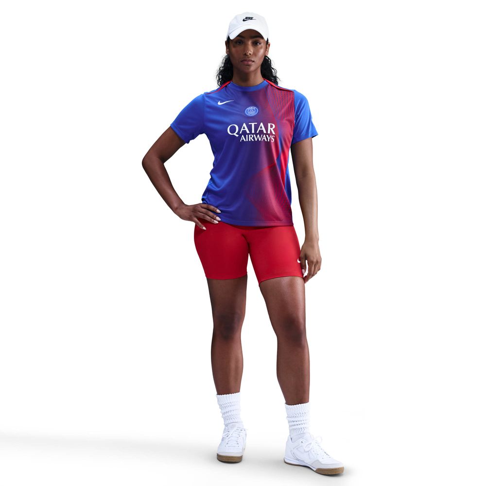 Nike Psg Wnk Df Acdpr Ss Top K3R Pm - hyper royal/global red/white