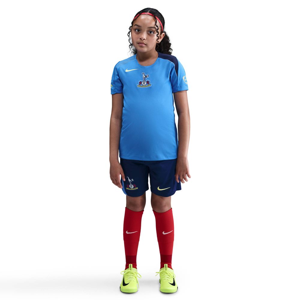Nike Thfc Y Kinder Nk Df Strk Ss Top K3R - pacific blue/pacific blue/dynamic y