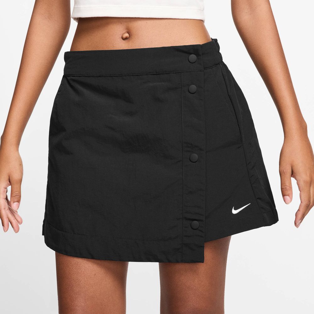 Nike """W Nsw Essntl Wvn Mr 3"""" Skort""" - black/white