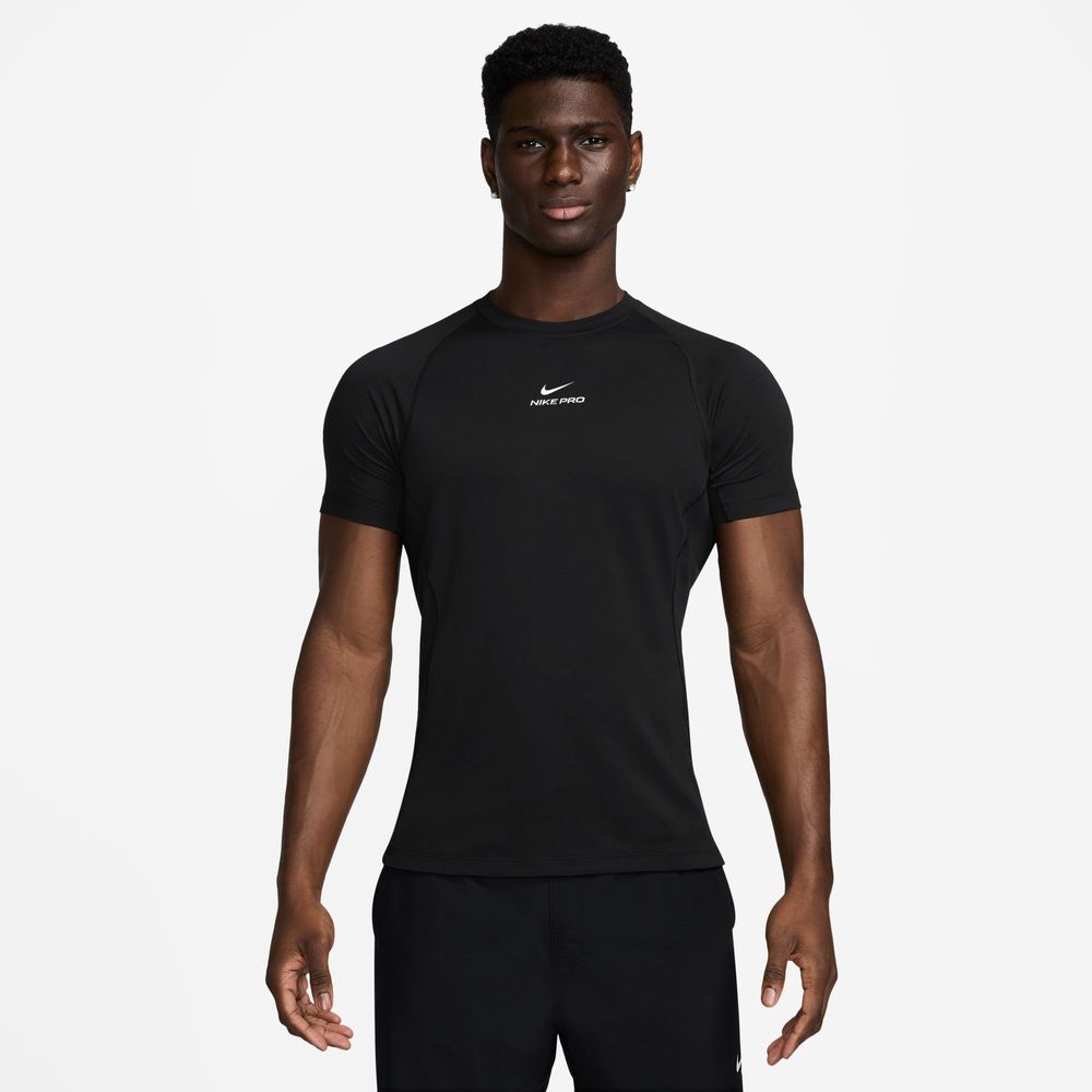 Nike Pro Training Dri-FIT Kurzarmshirt Herren - Black / White