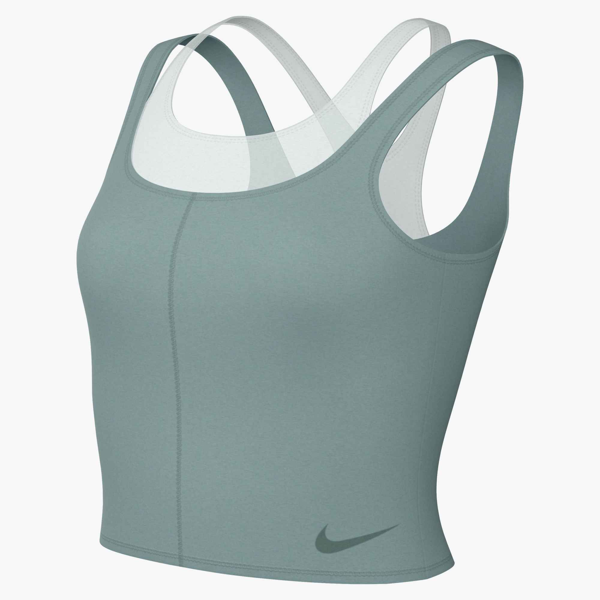 Nike W Nk One Df Fttd Tank Cpsl - cannon/bicoastal