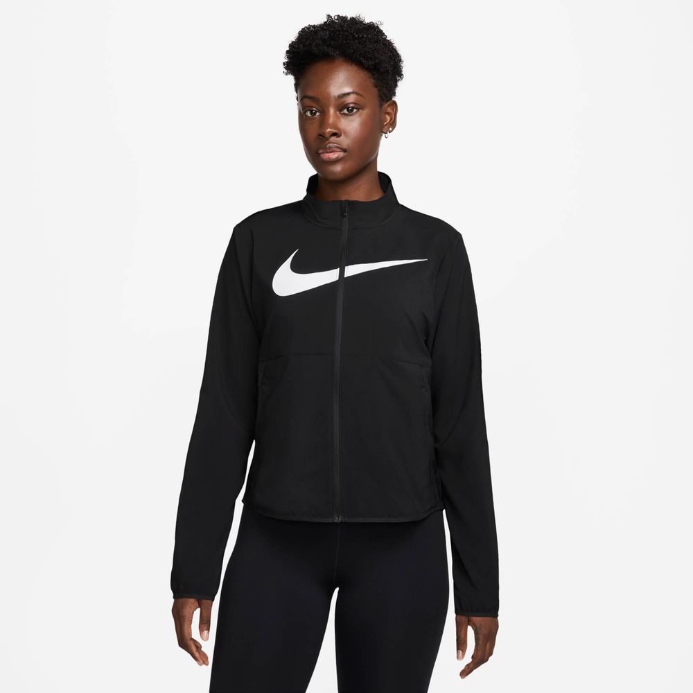 Nike W Nk Tempo Swsh Hbr Df Jacke - black/white