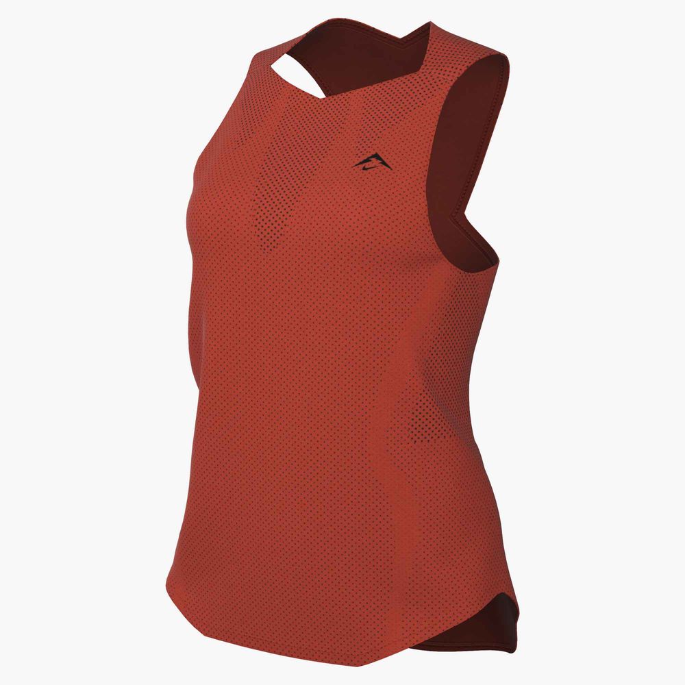 Nike W Nk Trail Dfadv Singlet - picante red/black