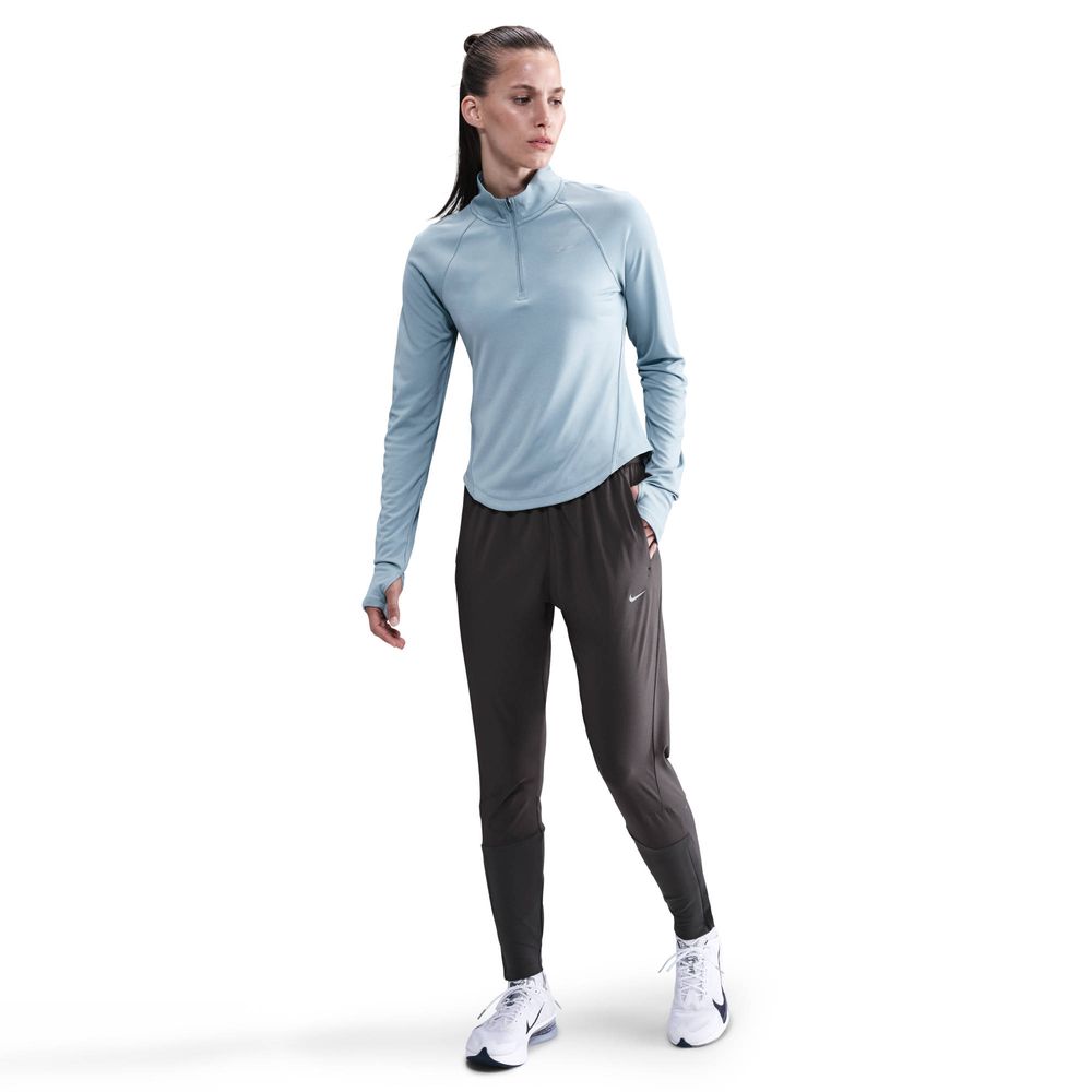 Nike W Nk Swift Df Mr Pant - thunder grey/reflective silv
