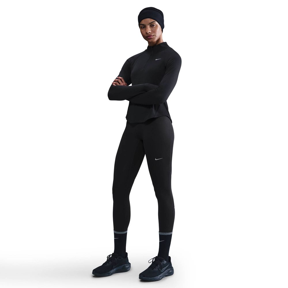 Nike W Nk Df Tempo Hr 7/8 Tght - black/reflective silv