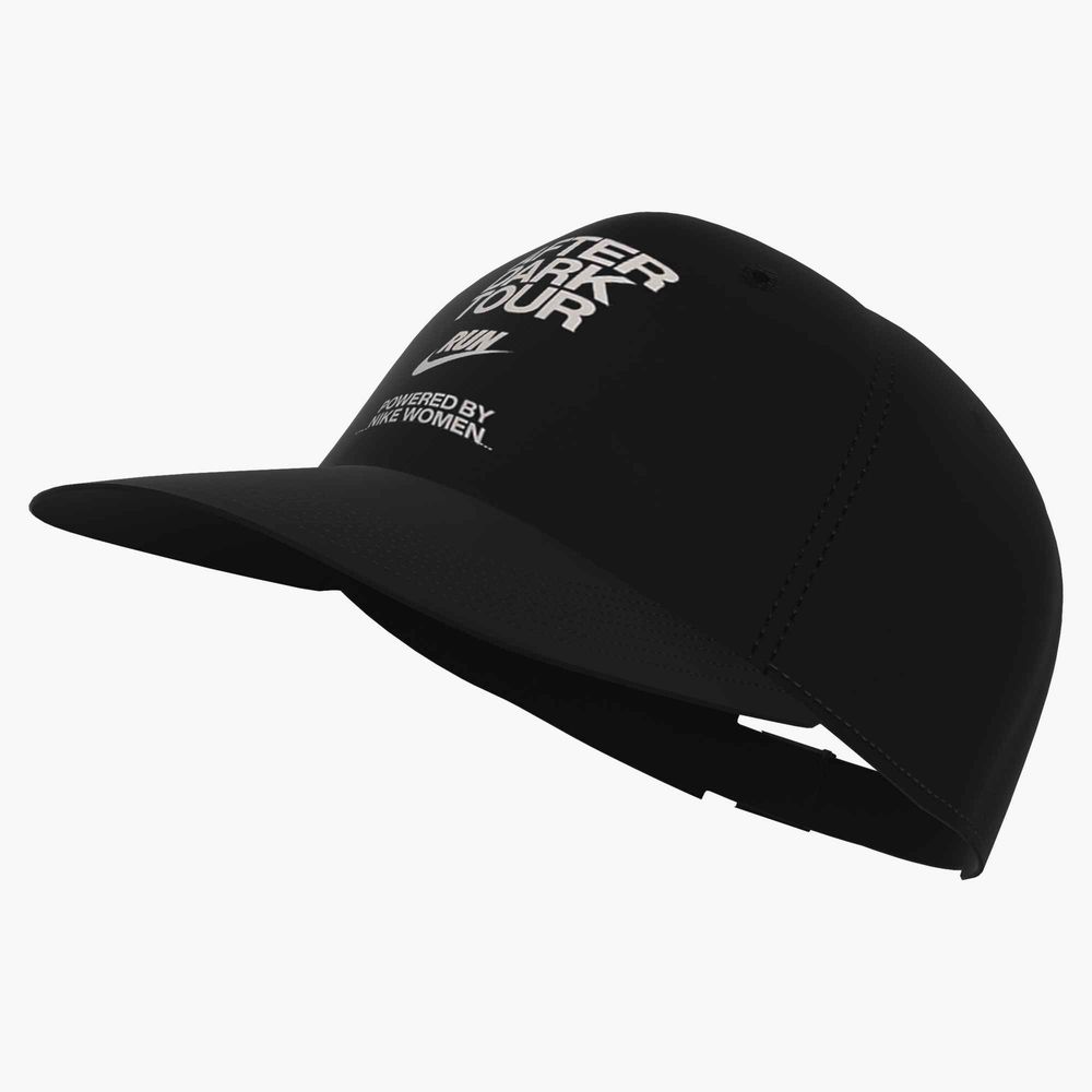 Nike U Nk Df Club Cap U Cb Wrs Gfx - black/reflective slvr