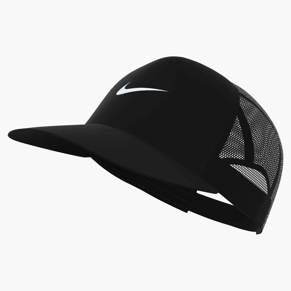Nike U Nk Rise Cap S Cb Swsh Tkr L - black/black/white