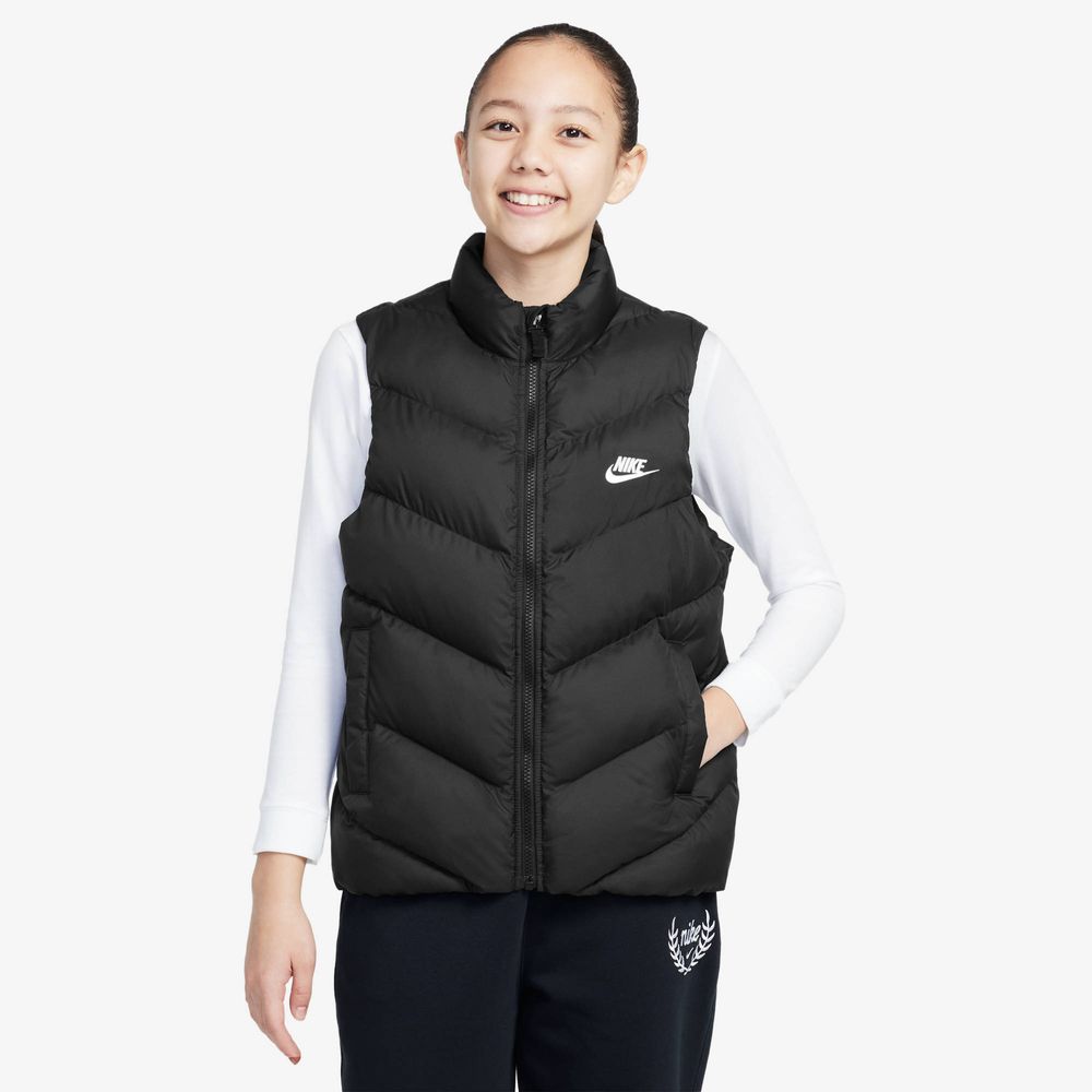 Nike K Nsw Tf Adp Puffer Vest - black/white
