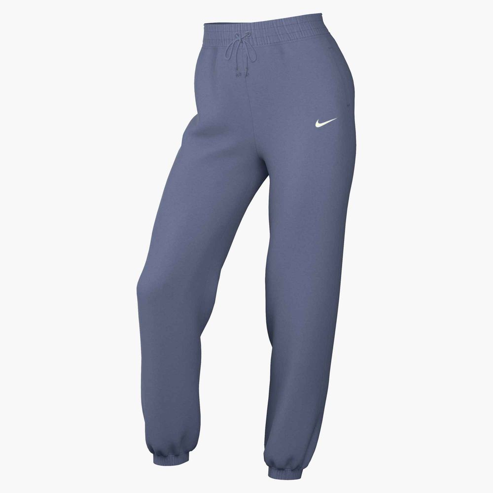 Nike W Nsw Phnx Flc Hr Os Pant 2 - world indigo/sail