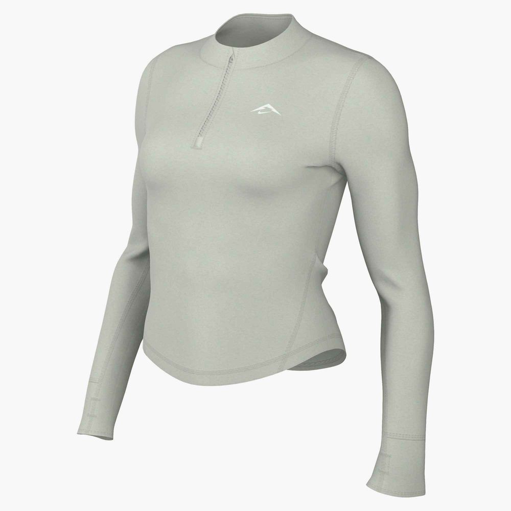 Nike W Nk Trail Df Hz Midlayer - light silver/summit white