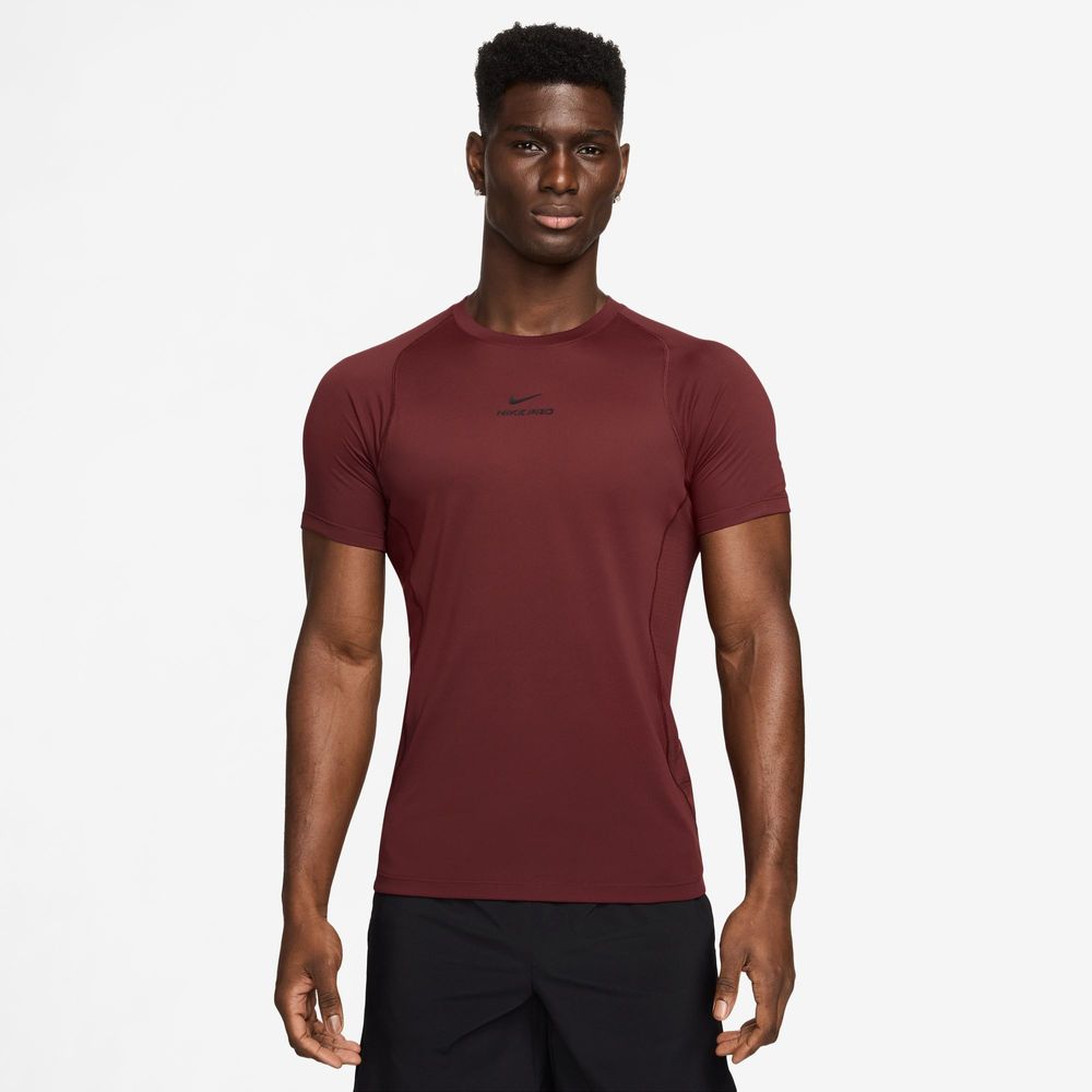 Nike M Np Df Npt Ss Top - dark team red/black