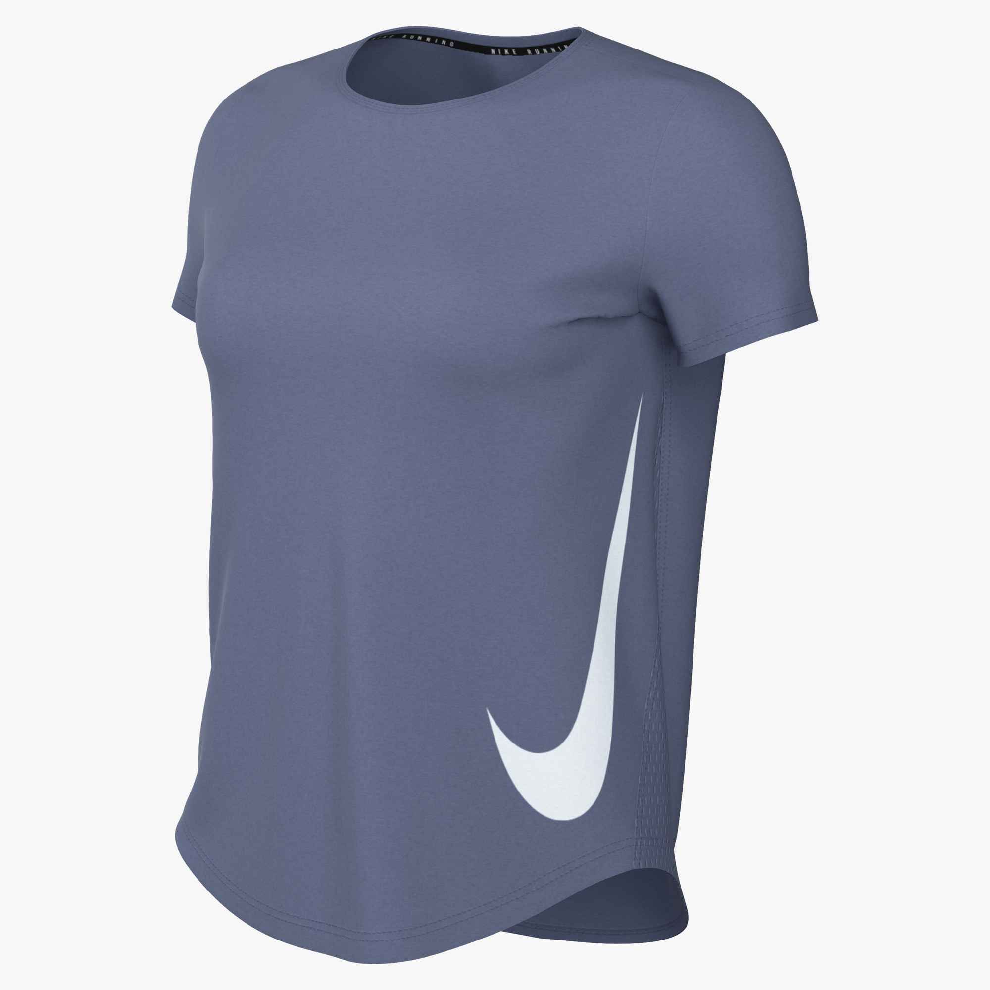 Nike W Nk Tempo Swsh Hbr Df Ss Top - world indigo/white
