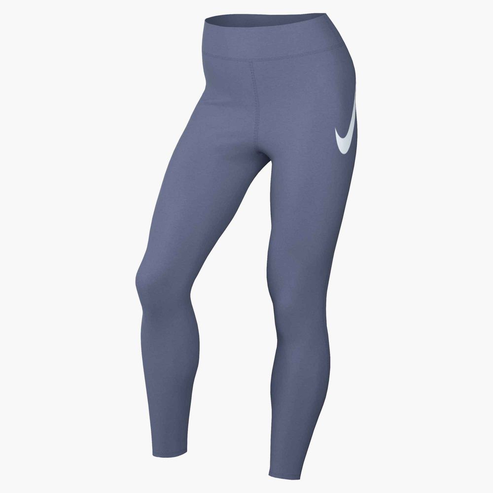 Nike W Nk Df Tempo Hr 7/8 Tgt Swhbr - world indigo/black/reflective silv/