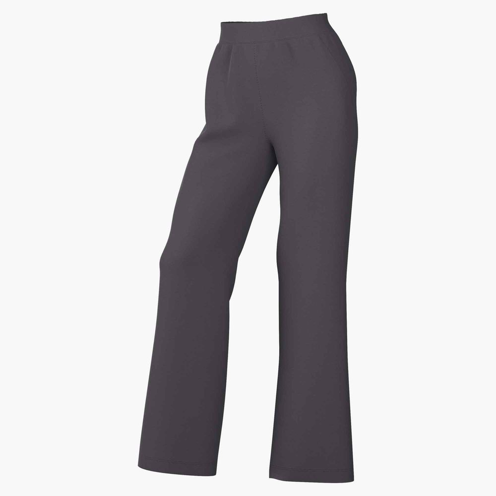 Nike W Nk 24.7 Df Flare Pnt Sft Knt - thunder grey/dark shadow