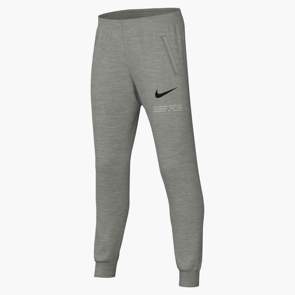Nike K Nsw Club Flc Jggr Brnd Nrg - dk grey heather/base grey/black