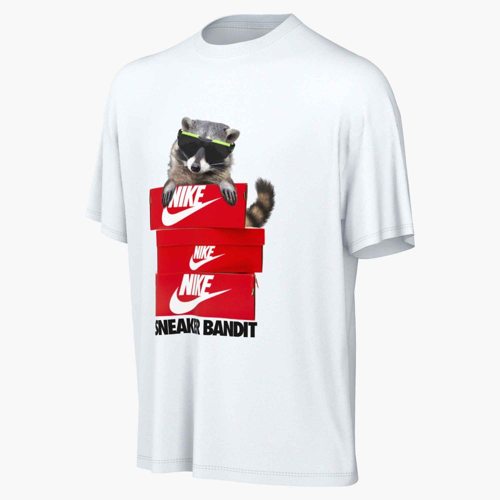 Nike K Nsw Tee Photo Animal - white