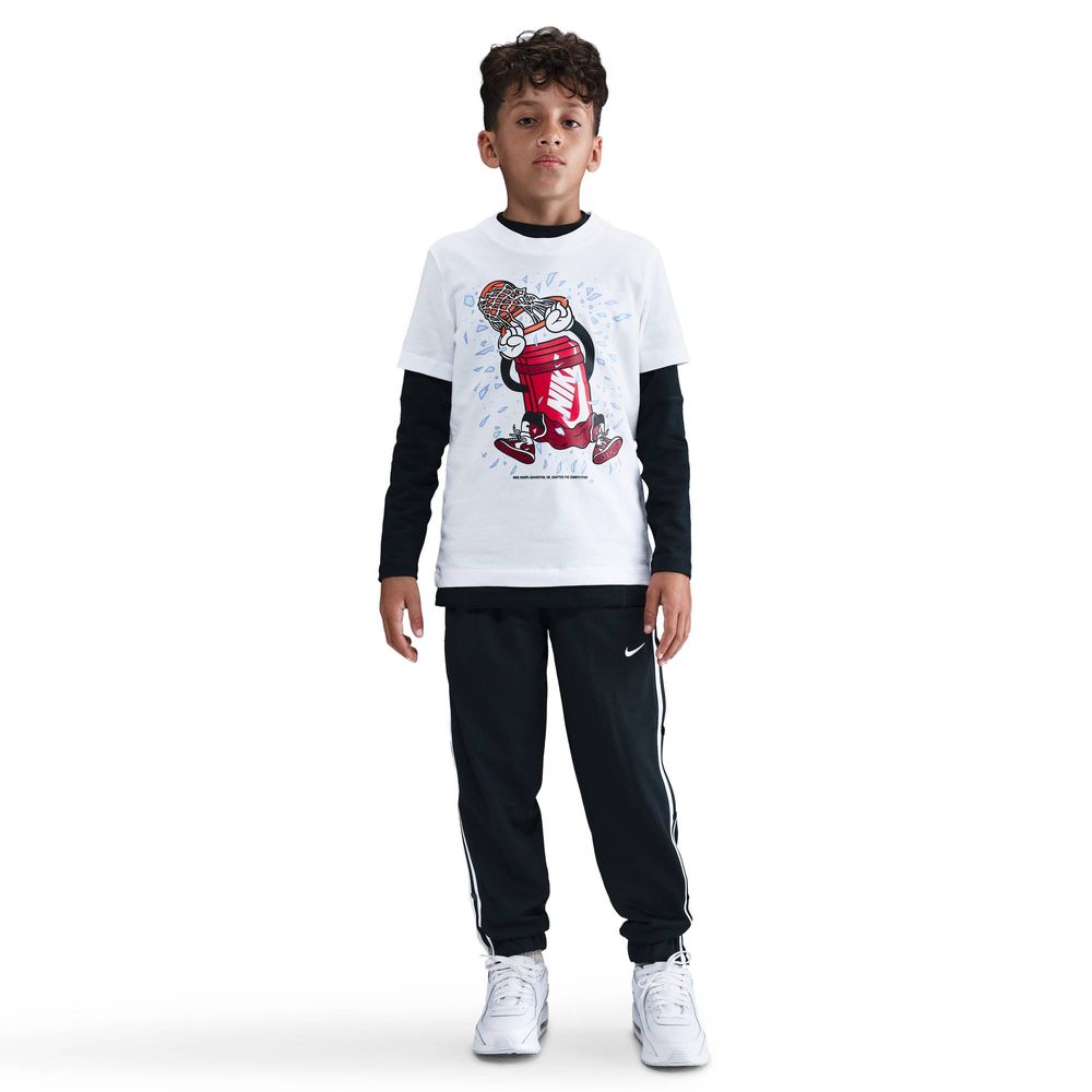 Nike K Nsw Tee Boxy Dunk - white