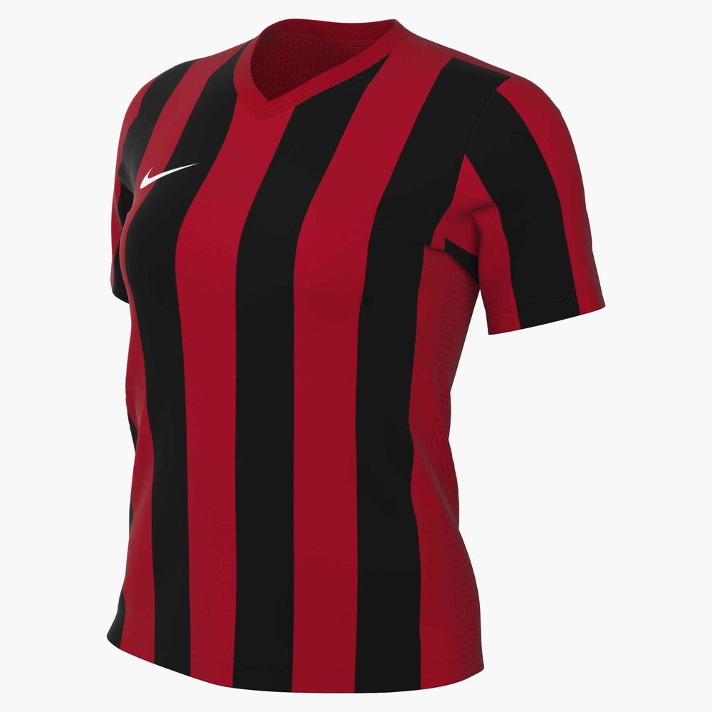 Nike W Nk Df Strp Dvsn V Jsy Ss - university red/black/white