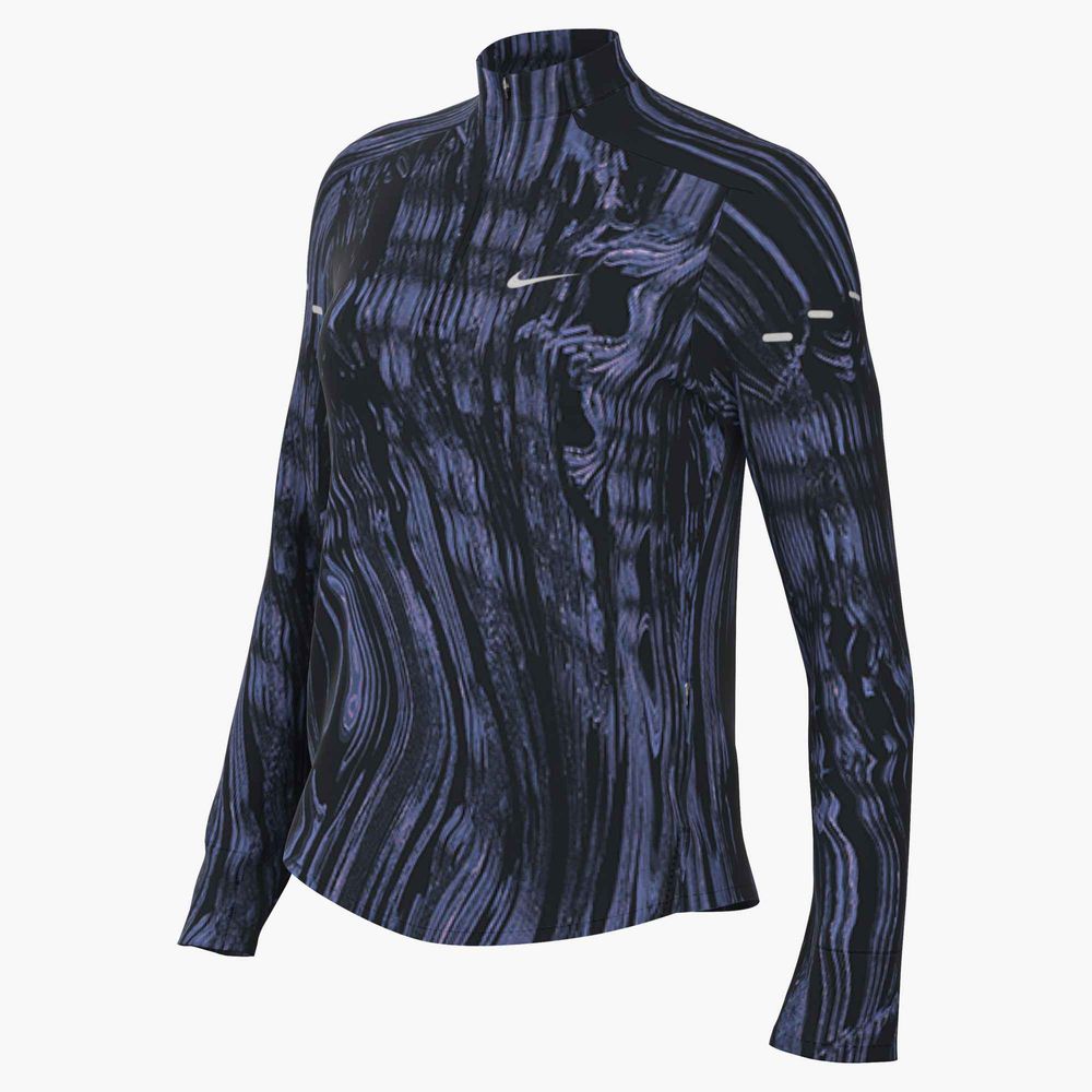 Nike W Nk Swift Nvlt Df Uv Hz Top - world indigo/reflective silv