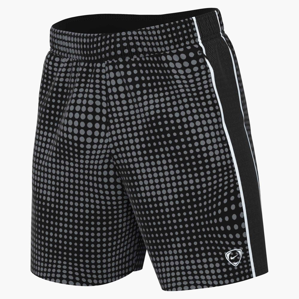 Nike M Nk Df Acd+ Short Aop - black/black/white/white