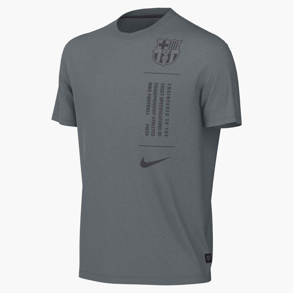 Nike FC Barcelona T-Shirt - Grau