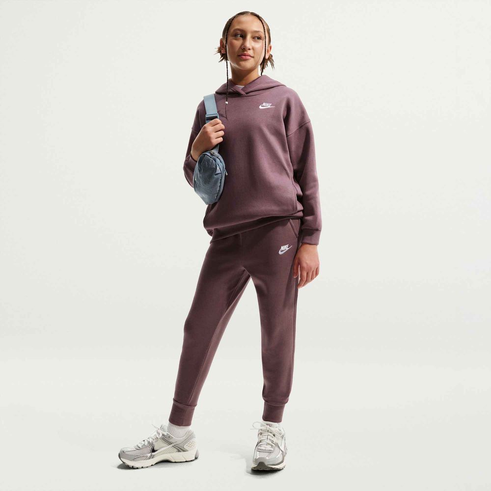 Nike G Nsw Club Flc Hr Ftd Pnt Lbr - tattoo/tattoo/white