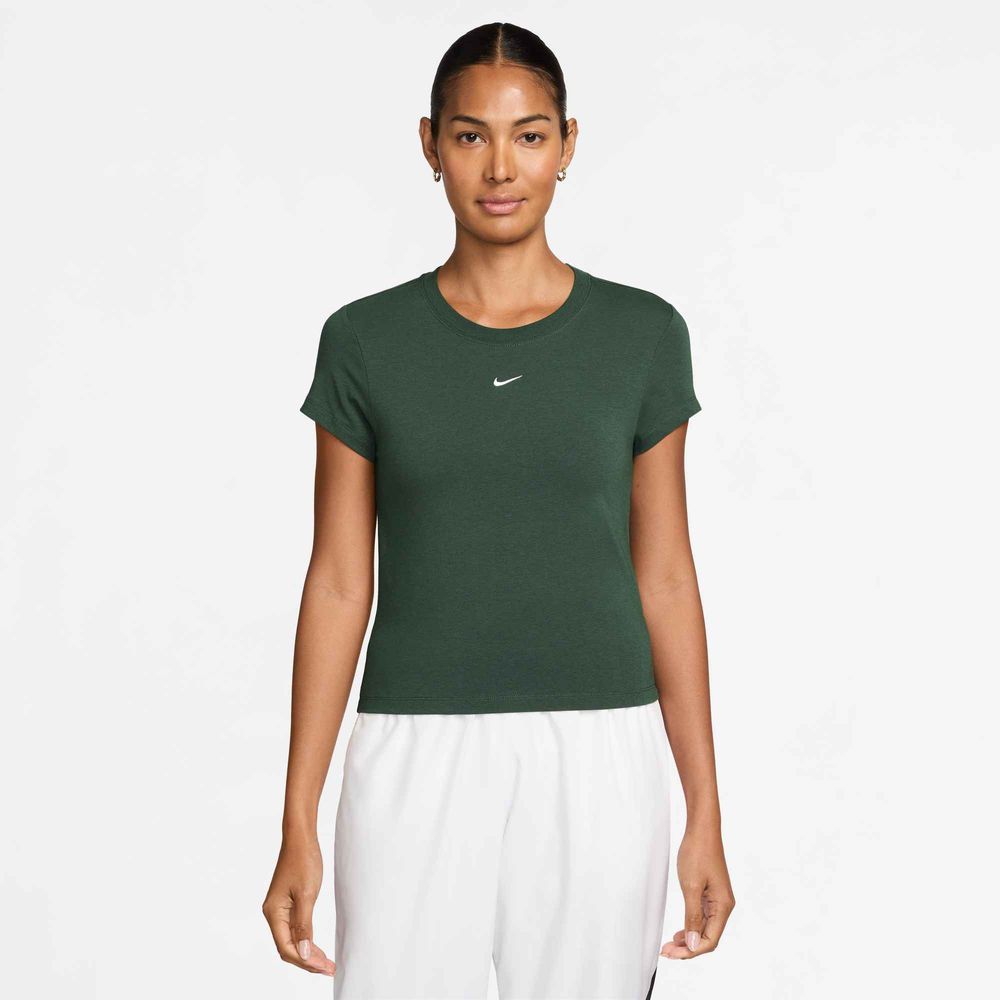 Nike W Nsw Nk Chll Knt Md Crp - fir/white