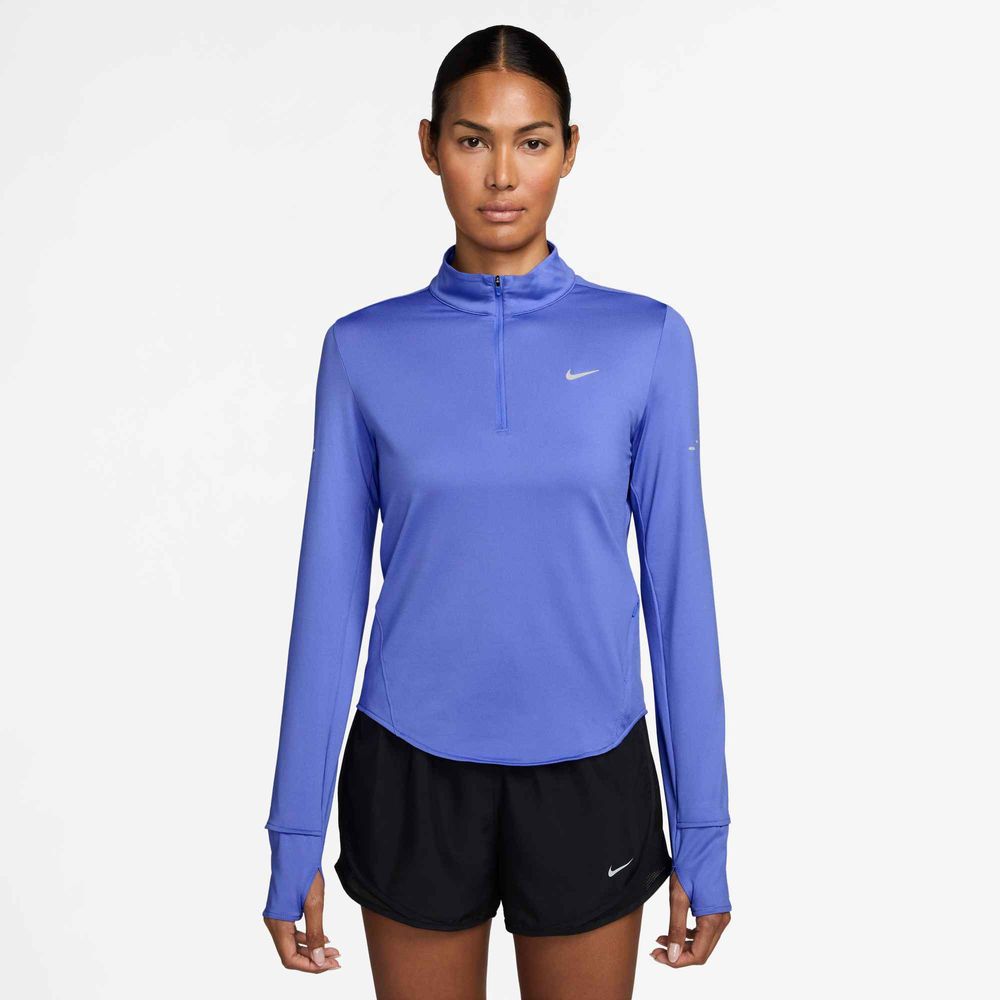 Nike W Nk Swift Df Uv Hz Top - sapphire/reflective silv