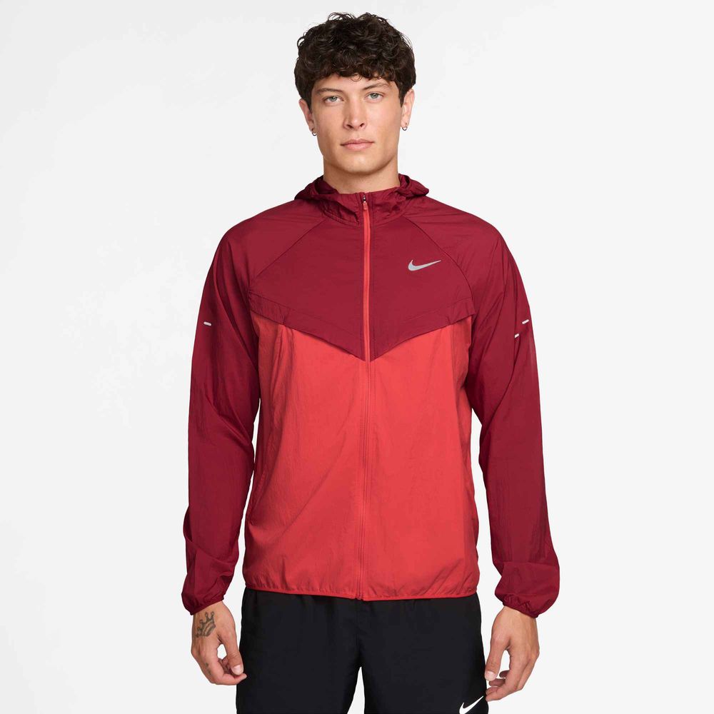 Nike M Nk Uv Rpl Stride Jacket - team crimson/lt crimson/reflective