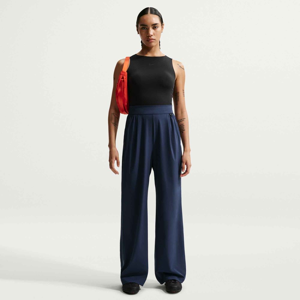Nike W Nk 24.7 Df Hr Wd Leg Pant - midnight navy/dark obsidian