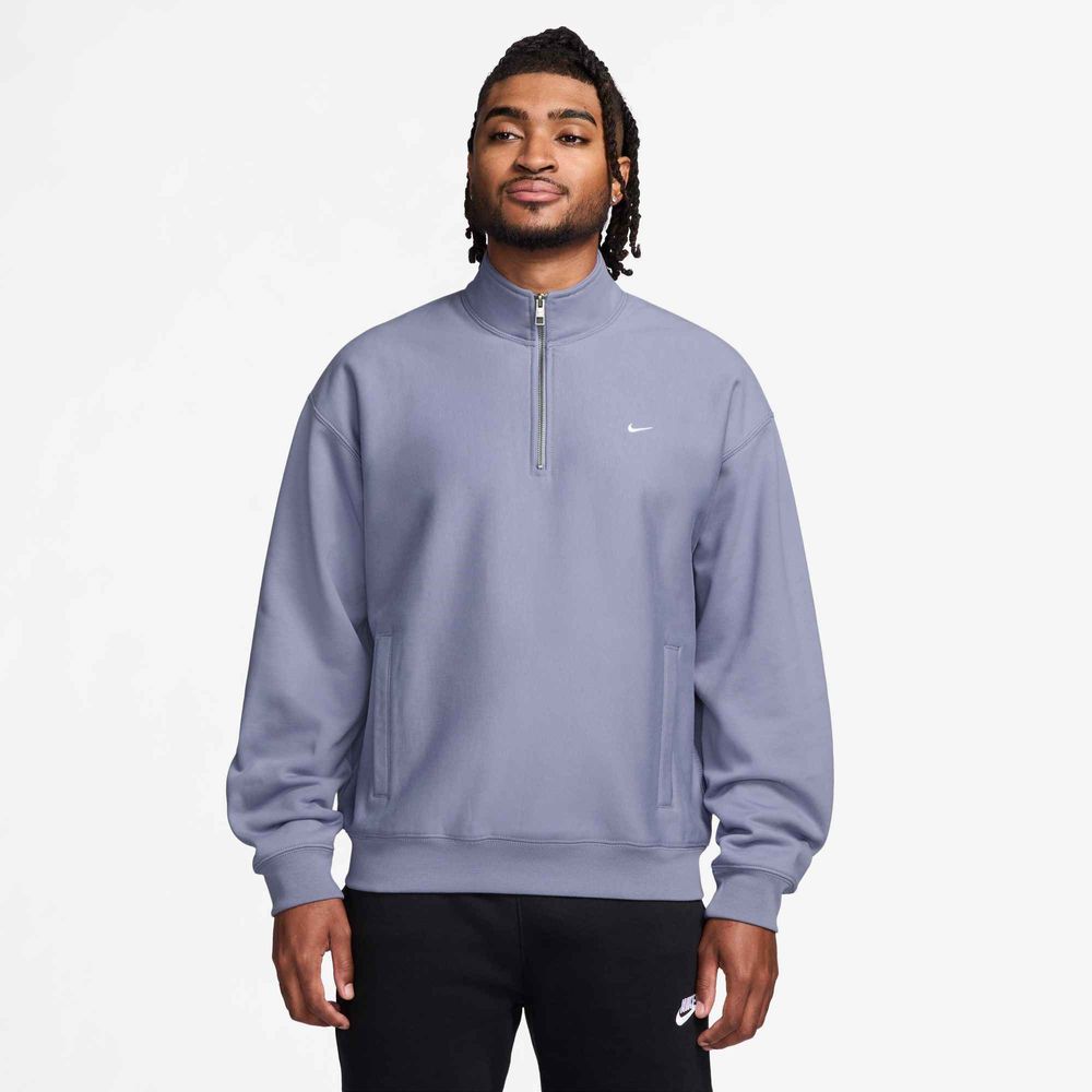 Nike M Nl Solo Swsh Bb Quarter Zip - iron purple/white