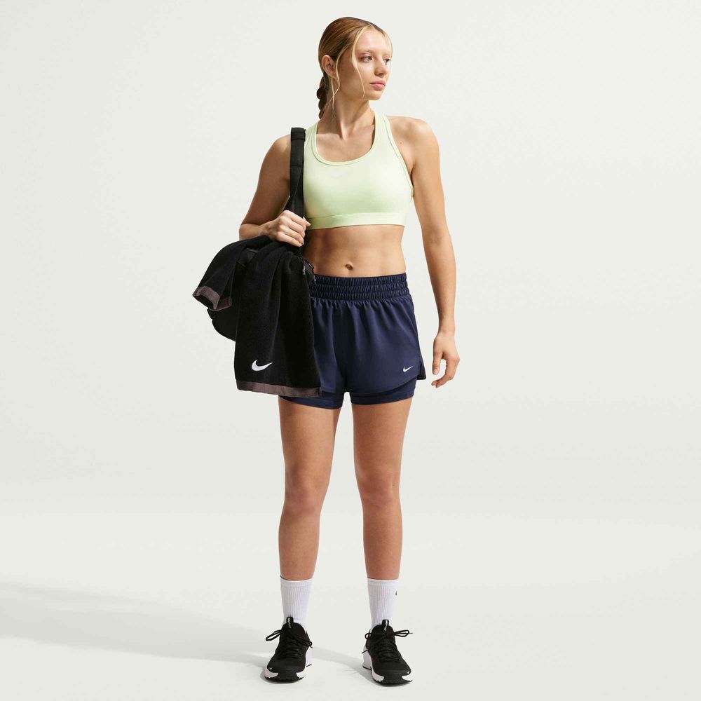 Nike W Nk One Df Mr 3In 2N1 Short - midnight navy/white
