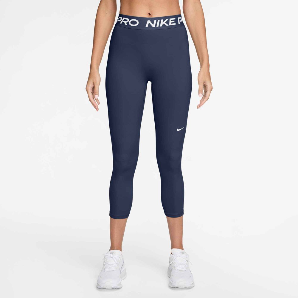 Nike W Np Df 365 Mr Tight Usm - midnight navy/white