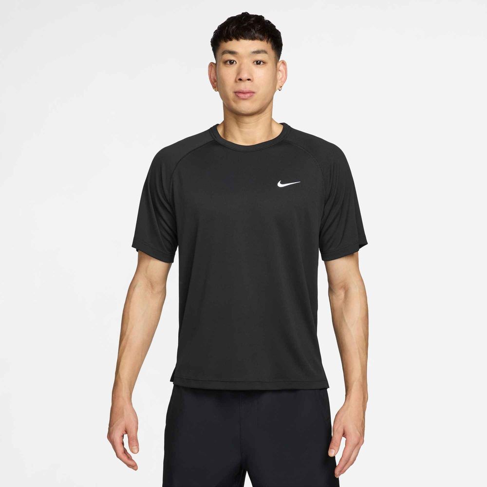 Nike Flex Dri-FIT Kurzarm-Trainingsoberteil Herren - Black / White
