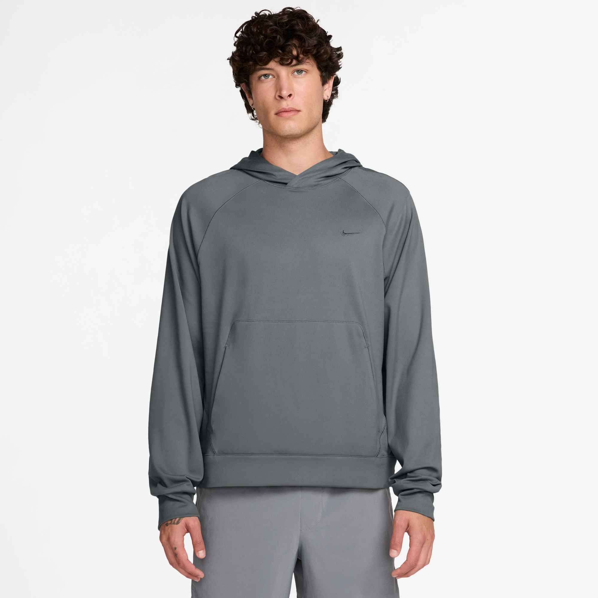 Nike M Nk Df Uv Prmry Nano Po Hd - smoke grey/htr/smoke grey