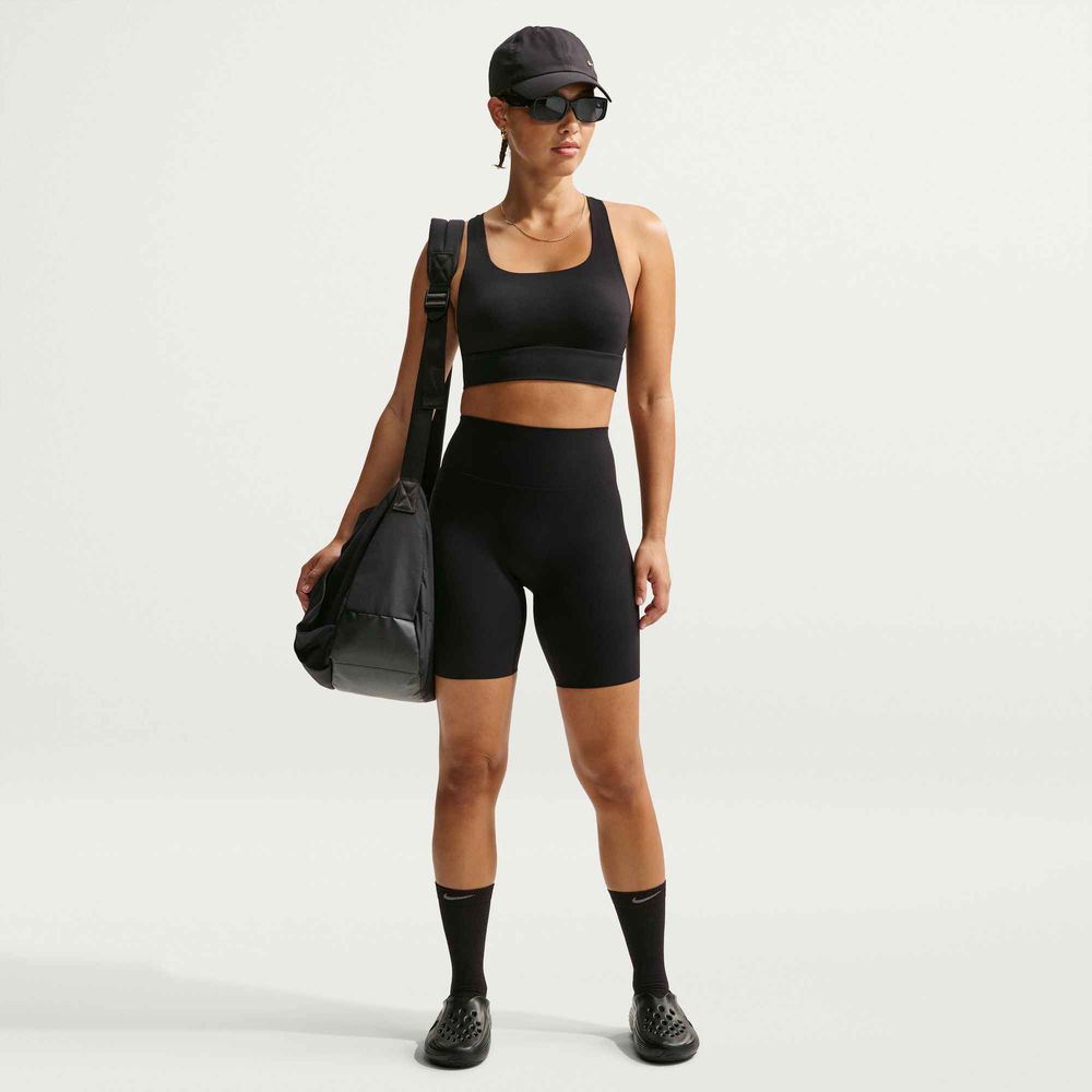 Nike W Nk Df Zenvy Hr 8In Shrt Usem - black/cool grey
