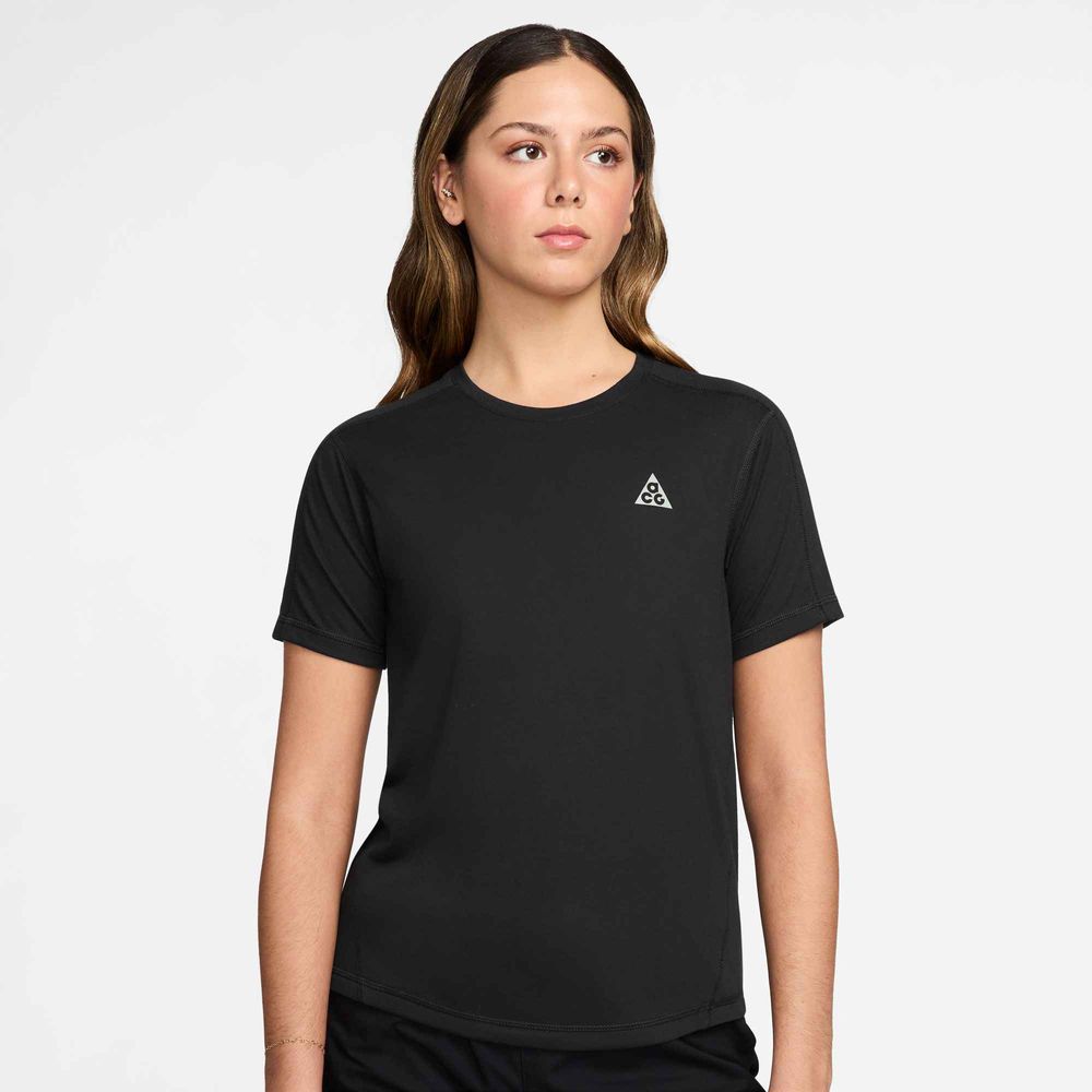 Nike W Acg Trail Df Ss Top - black/summit white