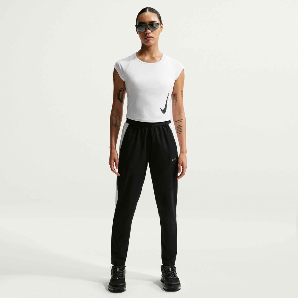 Nike Tempo Swoosh Dri-FIT Laufoberteil mit Flügelärmeln Damen - White / Photon Dust