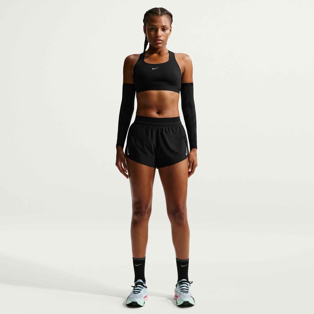 Nike W Nk Swift Hs Bra - black/silver