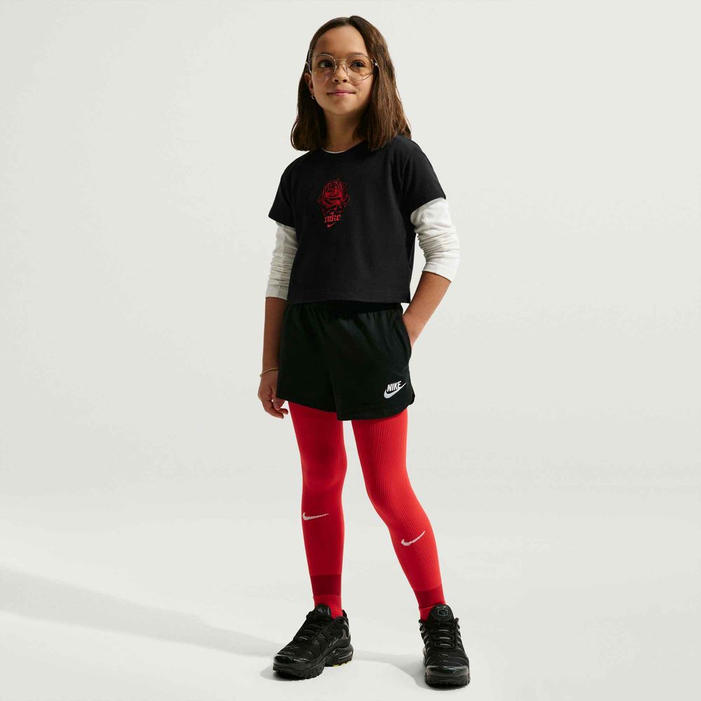 Nike Sportswear Jersey-Shorts für ältere Kinder - Black / White