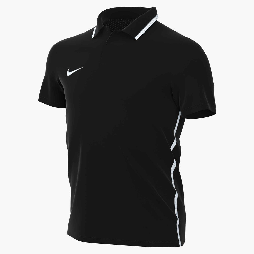 Nike Y Kinder Nk Df Park26 Ss Polo - black/white/white