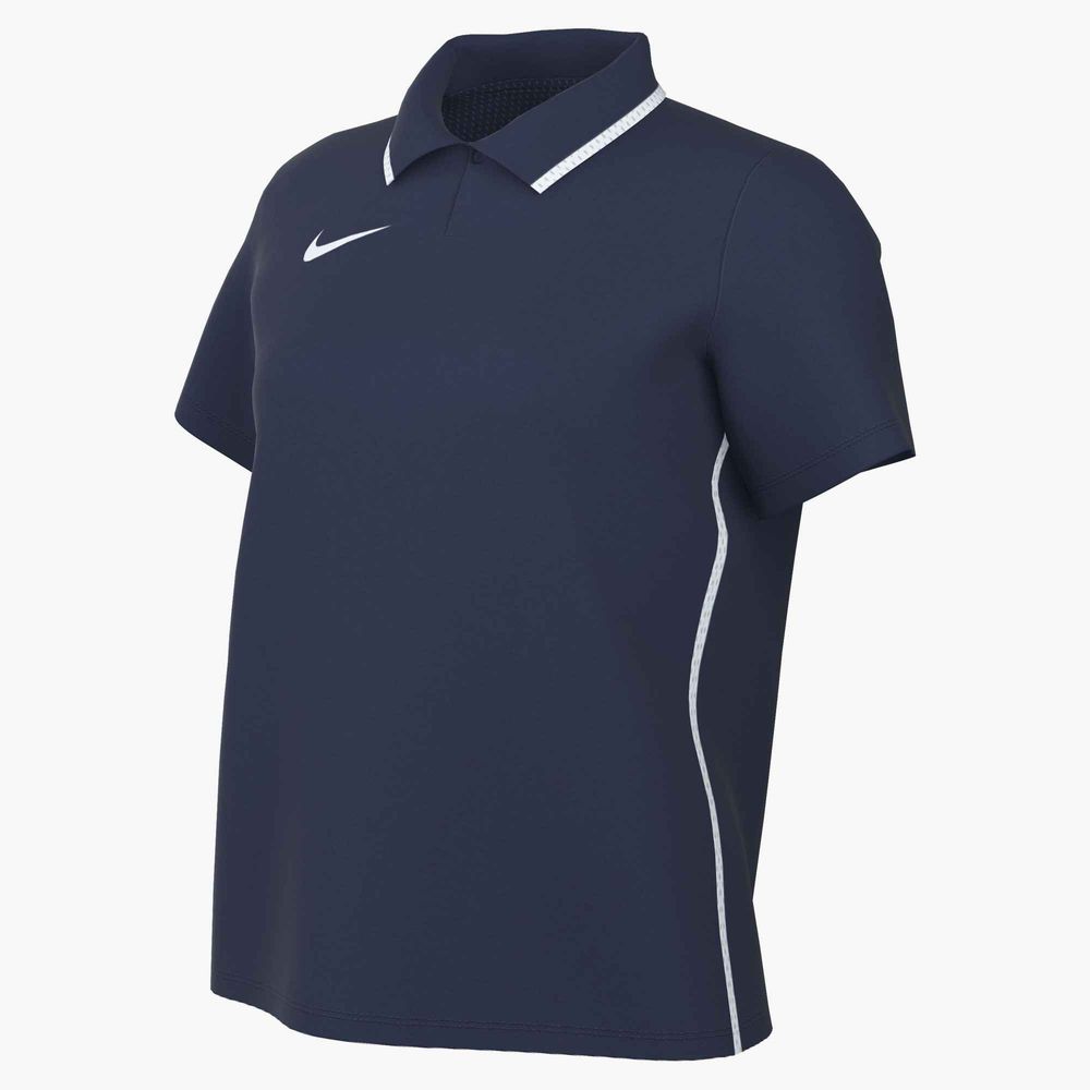 Nike W Nk Df Park26 Ss Polo - midnight navy/white/white