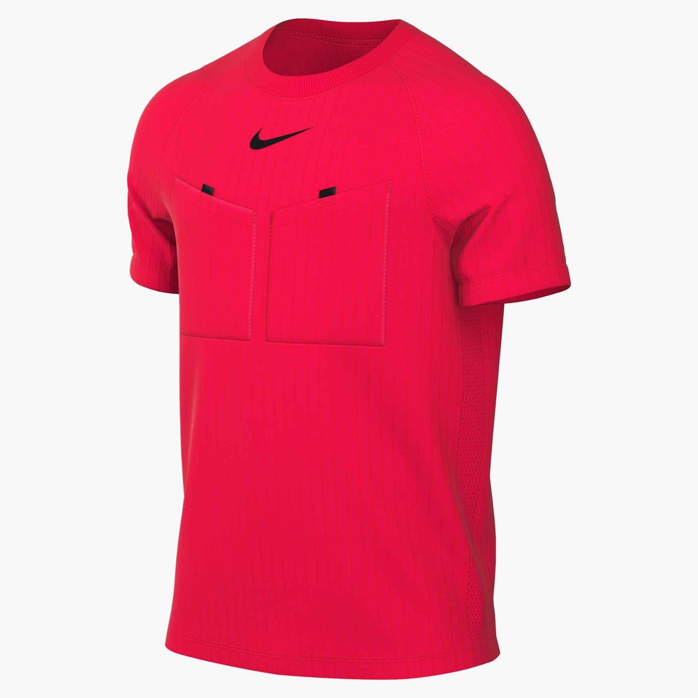 Nike Dri-FIT Referee 3 Kurzarm-Fußballtrikot Herren - Bright Crimson / Black