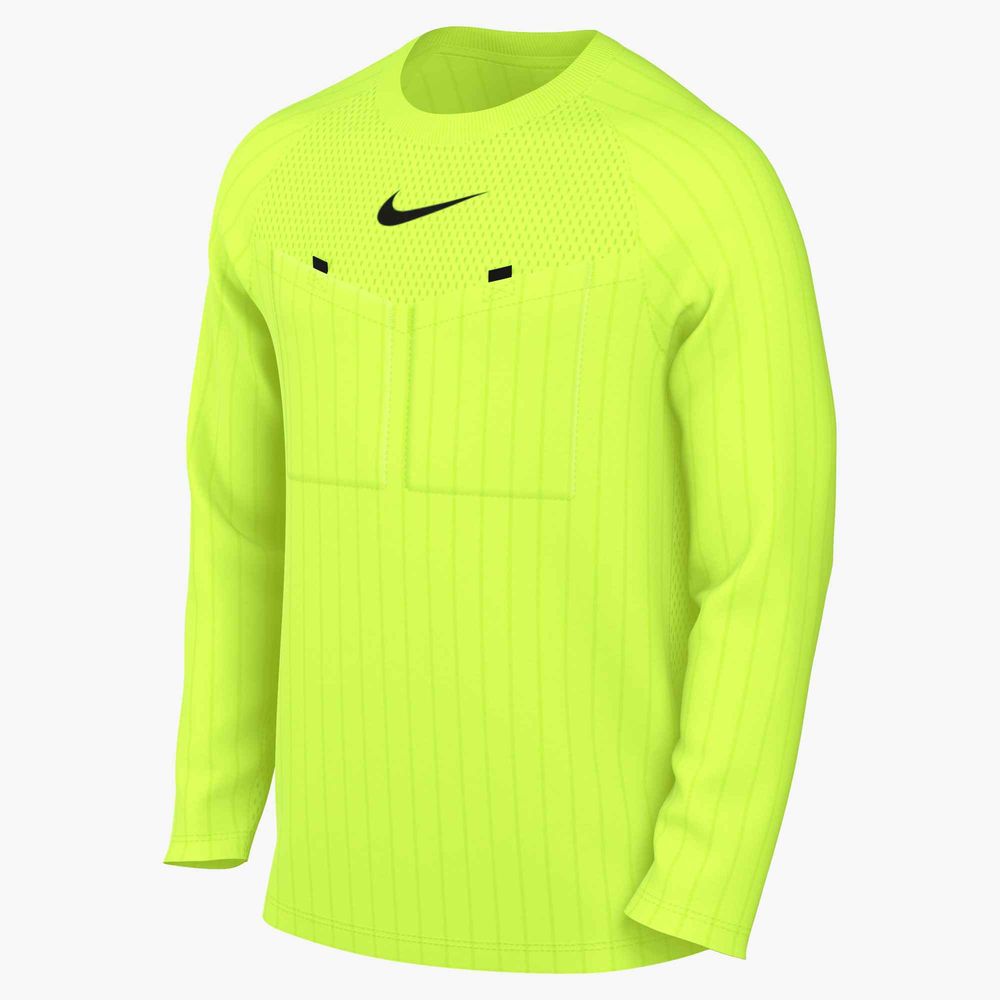 Nike Dri-FIT Referee III Longsleeve-Fußballtrikot für Herren - Volt / Black