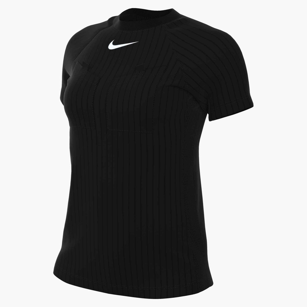 Nike W Nk Df Ref Iii Jsy Ss - black/black/white