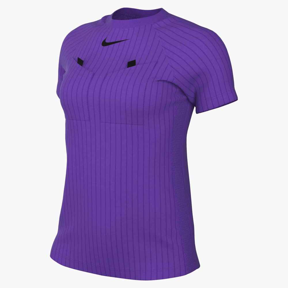 Nike W Nk Df Ref Iii Jsy Ss - hyper grape/black/black