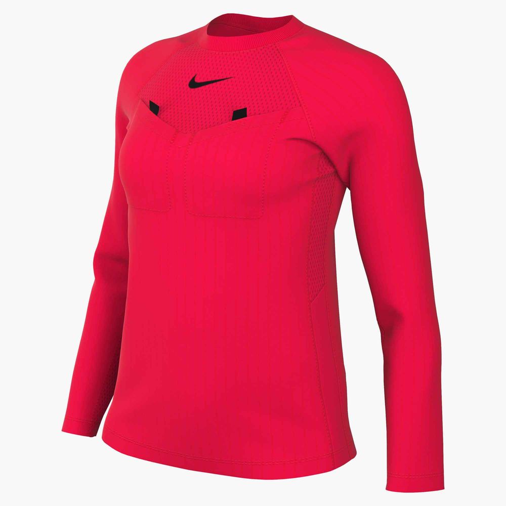 Nike W Nk Df Ref Iii Jsy Ls - bright crimson/black/black