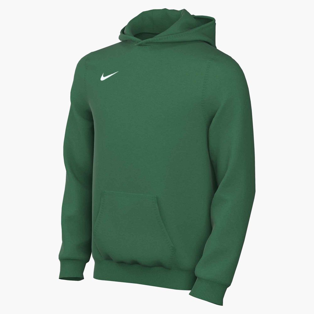 Nike Y Kinder Nk Park26 Flc Po Hoodie - pine green/white