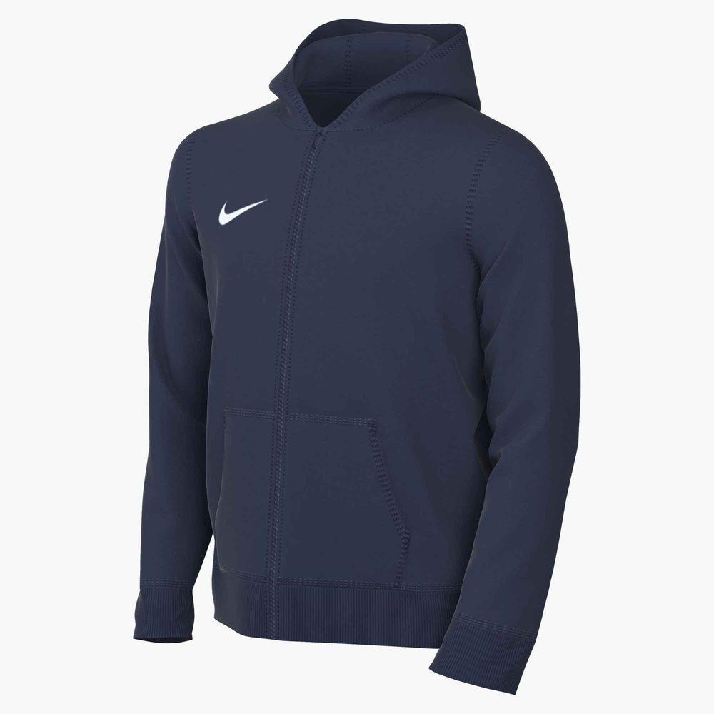 Nike Y Kinder Nk Park26 Flc Fz Hoodie - midnight navy/white